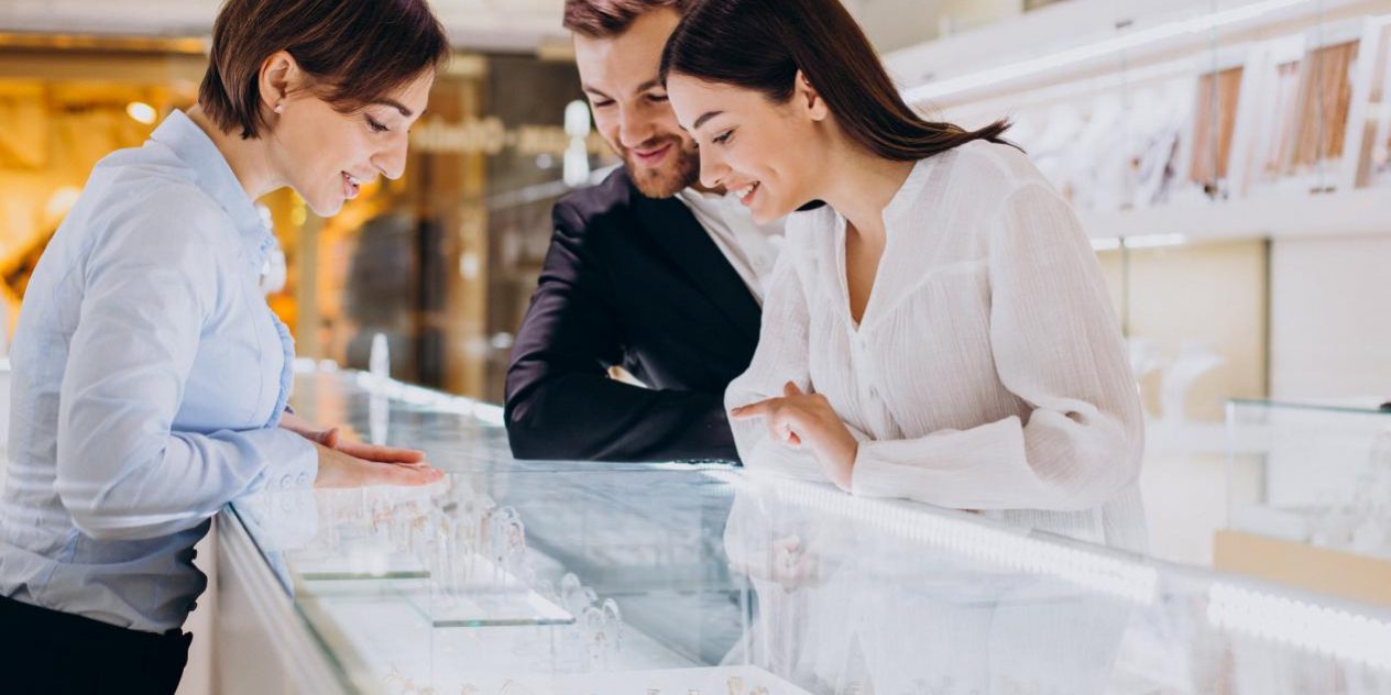 Couple Buying Jewellery
